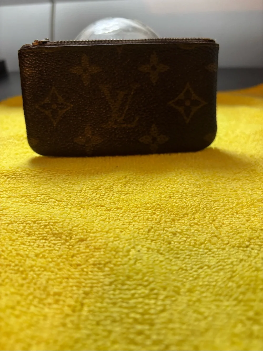 Louis Vuitton Monogram Pochette Cles Key Pouch – Fair Condition (Repair Needed)